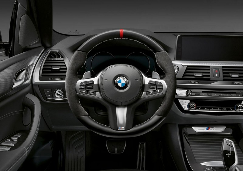 Varied range of M Performance Parts for the new members of the BMW X model family.